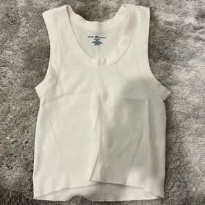 Brandy Melville Thick Strap Ribbed Tank